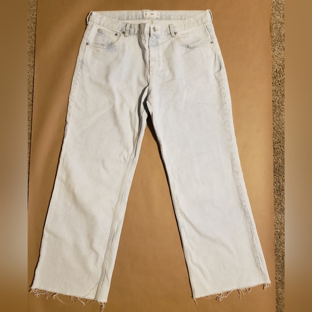 Mango Light Blue Flare Jeans